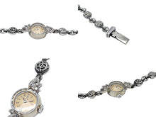 Load image into Gallery viewer, CHROME HEARTS×OMEGA クロムハーツ×オメガ 時計 フローラル ボックス ウォッチブレス 37.1g 14K シルバー 美品 中古 57444