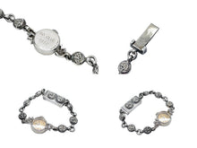 Load image into Gallery viewer, CHROME HEARTS×OMEGA クロムハーツ×オメガ 時計 フローラル ボックス ウォッチブレス 37.1g 14K シルバー 美品 中古 57444