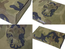 Load image into Gallery viewer, CHROME HEARTS クロムハーツ メガネケース サングラスケース BSフレア 迷彩 モノグラモフラージュ カーキ 中古 美品 57456