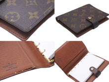 Load image into Gallery viewer, LOUIS VUITTON ルイヴィトン 手帳 アジェンダPM モノグラム R20005 ブラウン 良品 中古 57459