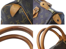Load image into Gallery viewer, LOUIS VUITTON ルイヴィトン ボストンバッグ M41526 スピーディ30 モノグラム ブラウン ゴールド金具 良品 中古 57460