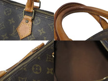 Load image into Gallery viewer, LOUIS VUITTON ルイヴィトン ボストンバッグ M41526 スピーディ30 モノグラム ブラウン ゴールド金具 良品 中古 57460