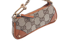 Load image into Gallery viewer, GUCCI グッチ コインケース 小銭入れ 小物入れ ミニパック GG柄 GGキャンバス 120973 ゴールド金具 美品 中古 57465