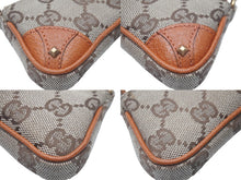 Load image into Gallery viewer, GUCCI グッチ コインケース 小銭入れ 小物入れ ミニパック GG柄 GGキャンバス 120973 ゴールド金具 美品 中古 57465