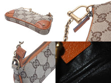 Load image into Gallery viewer, GUCCI グッチ コインケース 小銭入れ 小物入れ ミニパック GG柄 GGキャンバス 120973 ゴールド金具 美品 中古 57465