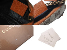 Load image into Gallery viewer, GUCCI グッチ コインケース 小銭入れ 小物入れ ミニパック GG柄 GGキャンバス 120973 ゴールド金具 美品 中古 57465
