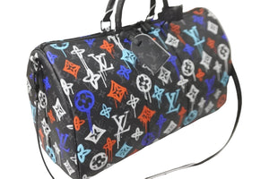 新品同様品 LOUIS VUITTON ルイヴィトン ボストンバッグ バンドリエール50 モノグラム キーポル グラフィティ N21384 中古 57471