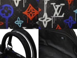 新品同様品 LOUIS VUITTON ルイヴィトン ボストンバッグ バンドリエール50 モノグラム キーポル グラフィティ N21384 中古 57471