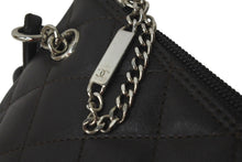 Load image into Gallery viewer, CHANEL シャネル ショルダーバッグ ポシェット カンボンライン ココマーク 10番台 2006 A25178 カーフ ブラウン 美品 中古 57473