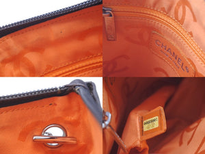 CHANEL シャネル ショルダーバッグ ポシェット カンボンライン ココマーク 10番台 2006 A25178 カーフ ブラウン 美品 中古 57473