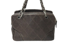 Load image into Gallery viewer, CHANEL シャネル ハンドバッグ チェーン 10番台 ココマーク キャビアスキン シルバー金具 美品 中古 64022