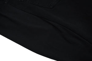 BLESS ブレス ショートパンツ リメイク 切り替え OVERJOGGINGSHORTS ブラック サイズS 美品 中古 57486