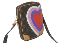 Load image into Gallery viewer, 極美品 LOUIS VUITTON ルイヴィトン ショルダーバッグ ゲーム オン パナム モノグラム ブラウン ハート M57450 中古 57501