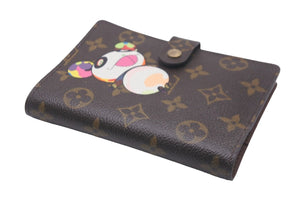 LOUIS VUITTON ルイヴィトン 手帳カバー アジェンダPM モノグラムパンダ 村上隆 R20011 美品 中古 57541