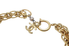 Load image into Gallery viewer, CHANEL シャネル ネックレス チョーカー ヴィンテージ レア ココマーク ベルモチーフ ゴールド GP 美品 中古 57608