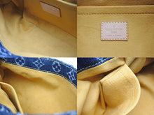Load image into Gallery viewer, 極美品 LOUIS VUITTON ルイヴィトン ミニプリーティ レイエ ショルダーバッグ M95333 モノグラムデニム ブルー 中古 4b005761