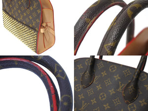 新品同様 LOUIS VUITTON ルイヴィトン ルブタン ハンドバッグ アイコノクラスト レッド ハラコ レザー M41234 中古 57612