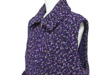 Load image into Gallery viewer, 新品未使用品 CHANEL シャネル ツイード ベスト サイズ34 23～24AW P75518 V67220 NQ425 パープル ブラック 中古 57618