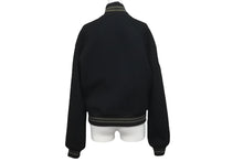 Load image into Gallery viewer, CHANEL シャネル ブルゾン スポーツライン スタジャン 05A ブラック ウール ナイロン サイズ40 P26526V16823 美品 中古 57619