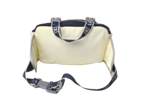 CHANEL シャネル スポーツライン ココマーク ボディバッグ 9番台 A27892 メッシュ グレー ネイビー 美品 中古 57625