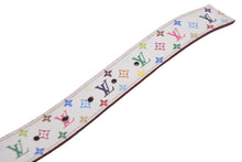 Load image into Gallery viewer, LOUIS VUITTON ルイヴィトン ベルト バックル モノグラム サンチュール 34/85 M9682W PVC マルチカラー ゴールド 美品 中古 57627