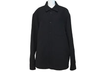 Load image into Gallery viewer, 新品未使用 BALENCIAGA バレンシアガ ジャケット シャツジャケット ブラック ウール レーヨン サイズ48 704451 TIT22 中古 57655