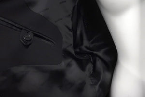 新品未使用 BALENCIAGA バレンシアガ ジャケット シャツジャケット ブラック ウール レーヨン サイズ48 704451 TIT22 中古 57655