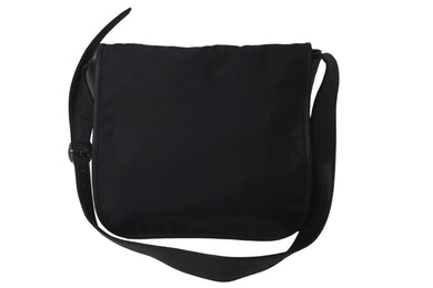 CHROME HEARTS クロムハーツ ショルダーバッグ ガンスリンガーバックル ブラック ナイロン レザー シルバー925 良品 中古 57664