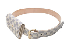 Load image into Gallery viewer, LOUIS VUITTON ルイヴィトン ベルト バックル サンチュール ポシェット ソロ 34/85 M9835 ゴールド金具 美品 中古 57665