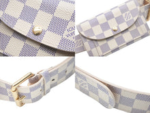Load image into Gallery viewer, LOUIS VUITTON ルイヴィトン ベルト バックル サンチュール ポシェット ソロ 34/85 M9835 ゴールド金具 美品 中古 57665
