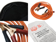 Load image into Gallery viewer, CHROME HEARTS クロムハーツ ブースターケーブル＆ポーチ 雑貨 クロスパッチ ブラック オレンジ シルバー金具 美品 中古 57670