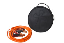 Load image into Gallery viewer, CHROME HEARTS クロムハーツ ブースターケーブル＆ポーチ 雑貨 クロスパッチ ブラック オレンジ シルバー金具 美品 中古 57670