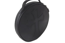Load image into Gallery viewer, CHROME HEARTS クロムハーツ ブースターケーブル＆ポーチ 雑貨 クロスパッチ ブラック オレンジ シルバー金具 美品 中古 57670