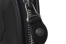 Load image into Gallery viewer, CHROME HEARTS クロムハーツ ブースターケーブル＆ポーチ 雑貨 クロスパッチ ブラック オレンジ シルバー金具 美品 中古 57670