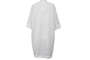 極美品 Givenchy ジバンシー 半袖Ｔシャツ トップス ブランドロゴ BM714R3Y6B ポルトガル製 コットン ホワイト サイズL 中古 57703