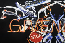 Load image into Gallery viewer, GIVENCHY ジバンシィ 半袖 Ｔシャツ Neon Lights BM71203002 ブラック コットン サイズ XXL 美品 中古 57705