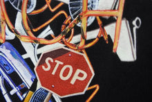 Load image into Gallery viewer, GIVENCHY ジバンシィ 半袖 Ｔシャツ Neon Lights BM71203002 ブラック コットン サイズ XXL 美品 中古 57705