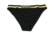 Load image into Gallery viewer, 新品未使用 MCM エムシーエム パンツ 下着 アンダーウェア レディース ブラック ゴールド サイズL MFYASBM04 中古 57752