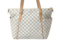 Load image into Gallery viewer, LOUIS VUITTON ルイヴィトン トートバッグ トータリーMM ダミエアズールキャンバス N51262 ゴールド金具 美品 中古 57779
