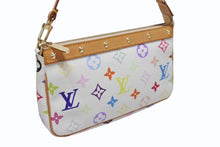 Load image into Gallery viewer, 極美品 LOUIS VUITTON ルイヴィトン ポシェット アクセソワール アクセサリーポーチ M92649 モノグラム マルチカラー 村上隆 中古 4b005784