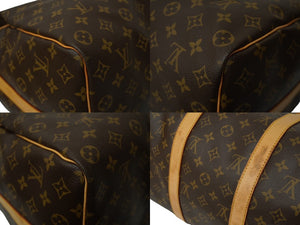 LOUIS VUITTON ルイヴィトン キーポル バンドリエール50 ボストンバッグ モノグラム M41416 ブラウン 良品 中古 57851