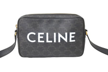 Load image into Gallery viewer, CELINE セリーヌ ショルダーバッグ ミディアム メッセンジャーバッグ ブラウン トリオンフキャンバス 194502CIM 美品 中古 57875