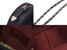 Load image into Gallery viewer, 新品未使用 CHANEL シャネル ココマーク ミニハートウォレットチェーン マトラッセ AP2783 ラムスキン ブラック ゴールド金具 57887