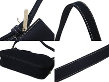 Load image into Gallery viewer, FENDI フェンディ マンマバケット ワンショルダーバッグ キャンバス ネイビー シルバー金具 良品 中古 57967