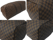Load image into Gallery viewer, LOUIS VUITTON ルイヴィトン ダミエ キーポル50 ボストンバッグ N41427 コーティングキャンバス ブラウン 美品 中古 57978