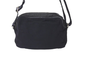 CHANEL シャネル ショルダーバッグ シャネルスポーツ ココマーク 11番台 2007年 ナイロン スウェード ブラック 良品 中古 57988