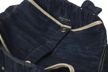 Load image into Gallery viewer, CHANEL シャネル ミニトートバッグ ハンドバッグ ココマーク スパークリングデニム インディゴブルー ゴールド金具 美品 中古 58005