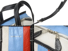 Load image into Gallery viewer, BALENCIAGA バレンシアガ ショルダーバッグ 2WAY バザールショッパーXXS マルチカラー レザー 513988 美品 中古 58009