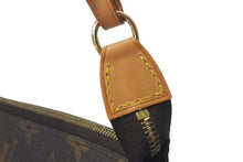 Load image into Gallery viewer, 新品同様 LOUIS VUITTON ルイヴィトン ハンドバッグ ポシェット アクセソワール 村上隆 M51981 モノグラム ゴールド金具 中古 58017