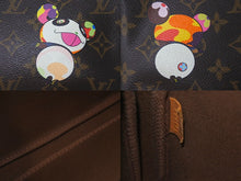 Load image into Gallery viewer, 新品同様 LOUIS VUITTON ルイヴィトン ハンドバッグ ポシェット アクセソワール 村上隆 M51981 モノグラム ゴールド金具 中古 58017